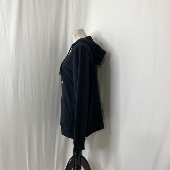 Womens Medium Hoodie Vortex Black and Camo Logo Long Sleeve Pocket - Picture 6 of 9